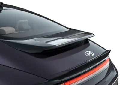 hyundai ioniq 6 to lose characteristic dual spoiler 4