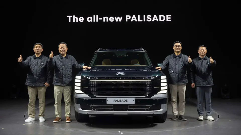 hyundai palisade revealed in korea